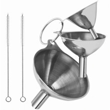 Χωνί Κουζίνας 3 Τεμαχίων, Χωνί Hip Flask από Ανοξ