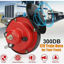 Generatie treinhoorn compatibel met auto's, 12V slakhoorn tweeter waterdichte elektrische autohoorn auto-accessoires_verrassingscadeau