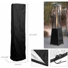 Housse imperméable pour chauffage de terrasse pyramidal à gaz - Protection pour mobilier de jardin