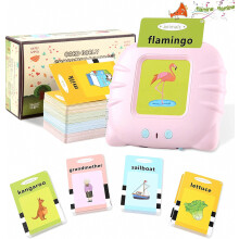 Jouet éducatif portable avec cartes sonores en anglais - Cadeau surprise pour l'éveil des tout-peti