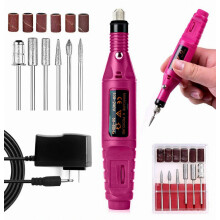Kit de taladro para decoración de uñas, taladro eléctrico para uñas,