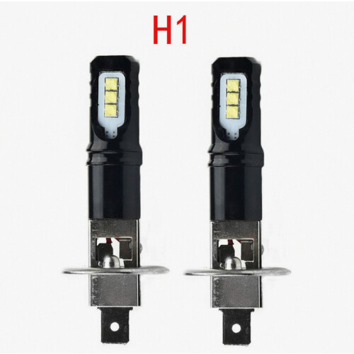 2x H1 6000k Υπερφωτεινό Λευκό Κιτ Προβολέων LED 6