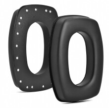 Lot de 2 coussinets d'oreille en cuir compatibles avec les écouteurs Howard Leight et Honeywell Imp