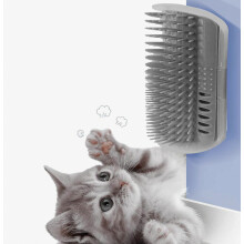 Brosse de toilettage pour chat (lot de 2), griffoir pour le visage, brosse de massage douce pour ch