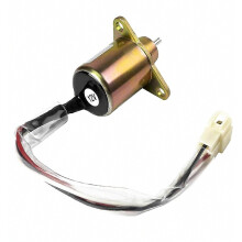 Elettrovalvola di intercettazione carburante compatibile con motore Yanmar 12V Takeuchi 1503es-12s5suc5s-subaoe Newway_Surprise Gift