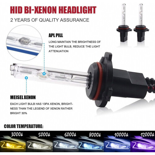 Λαμπτήρας Xenon XenTec H1 6000K HID (1 ζευγάρι, ε 2