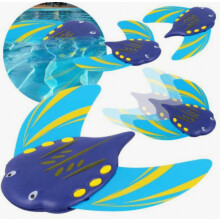 2pcs Water Power Fish Toy, Devil Fish Toy, Underwater Beach Fish Toy, Glider Fish Toy, Water Power Swimming Toy, Kids Pool Diving Toy, Floating Toy F
