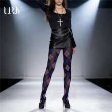 (4) Women Vintage Argyle Tights,120D Opaque Diamond Pattern Pantyhose, Slim Spring Autumn Hosiery