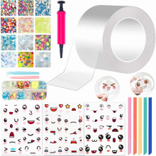 Nano Tape Bubble kit Compatibele Kinderballonnen Nano Tape Bubbles kit Nano Bubble Tape Nano Tape kit Nano Tape Squishy kit Bloonies Plastic Bubbles