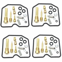 Kit de réparation de carburateur compatible 4 pièces (joints et pièces) pour motos Bandit GSF600S/G