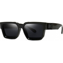 Occhiali da sole rettangolari retrò compatibili con donna, occhiali da sole piccoli vintage anni '90 alla moda con protezione UV 400, occhiali da sol