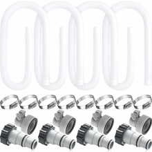 Kit de compatibilidad de mangueras para filtros de piscina (paquete d