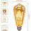 ST64 LED 12W Χρυσή Λάμπα Νήματος E27 110V 220V Vi 2