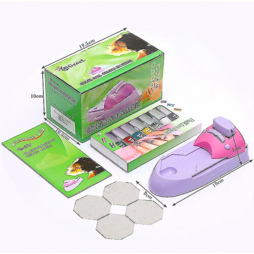 Nail Art Diy Printer Set Pattern Printing Manicure Machine Nail Drawing Polish Kit With 6 Pattern Plates_Surprise Gift 1