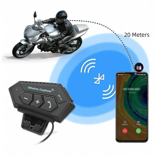 Casque de moto avec oreillette Bluetooth, intercom, Intercom SL Newway_Surprise Gift 2