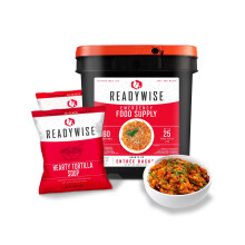 ReadyWise, 60 Servings, Lunch & Dinner, 13 Different Recipes, Grab & Go, Freeze Dried, Up To 25 Years Shelf Life, Emergency Food, 7 Days Food For 1 P