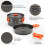 THTYBROS 17pcs Camping Cookware Mess Kit,for Camping,Backpacking,Picnic 3