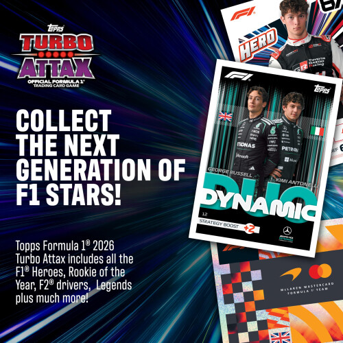 Topps Formula 1 2026 Turbo Attax - Mega Tin - Sunshine State 2