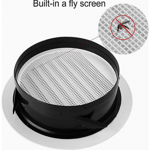 150mm Air Vent With Protective Grille - Abs (150mm)_Surprise Gift