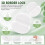 80 PCS Armpit Sweat Pads,Lightweight Underarm Sweat Stickers,Non Visible 6