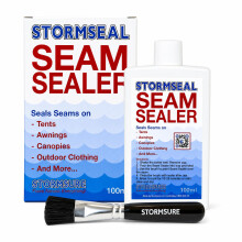 Stormseal Seam Sealer (100ml) - Easy Paint-On, Dries Clear in 10 Minutes
