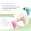 80 PCS Armpit Sweat Pads,Lightweight Underarm Sweat Stickers,Non Visible 5