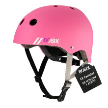 80SIX Multi-Sport Skateboard Helmet for Kids Teens&Adults-Certified Hardshell Protective Scooter&Bike Helmet with Fit Dial for Bike, Skateboard, BMX&I