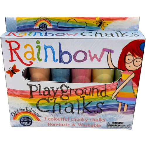 Rainbow Playground Chalks
