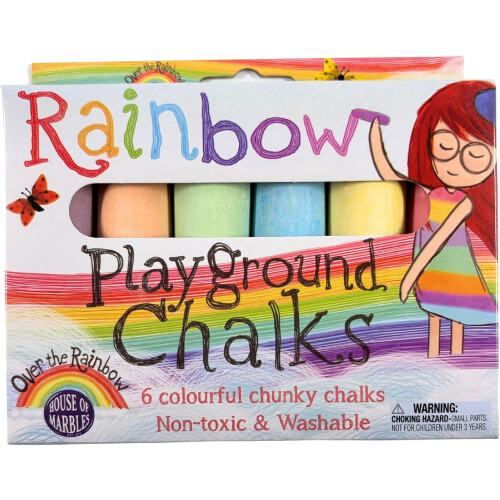 Rainbow Playground Chalks 1