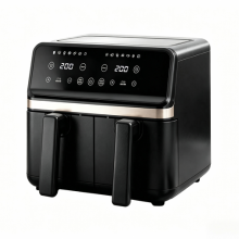 8L Dual Zone Digital Air Fryer Oven Cooker Oil Free Low Fat with 11 Functions