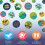 House of Marbles Dino Sticker Stamper 3