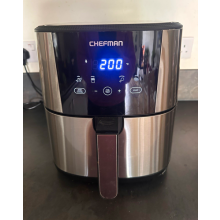 Chefman TurboFry Touch Air Fryer, XL 7.5 Litre Family Size, 1800W Power.