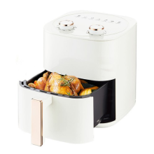 Portable Air Fryer 6L Large Oven Low Fat Oil Free Frying Automatic Timer Cooker
