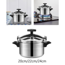 ALUMINIUM PRESSURE COOKER KITCHEN COOKER STEAMER POT CATER 3L 4L 5L 7L LITRE