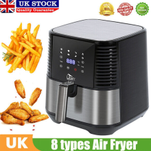 5.5L Air Fryer Digital Kitchen Oven Oil Free Low Fat Healthy Frying Cooker 1700W