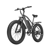 (Black) Electric Bike 20Ah 48V 1000W Motor Recommended Top Speed 25KM/H 26 Inches Tire Electric Bicycle 150km Mileage Max Load 200Kg