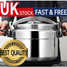 7 LITRE PRESSURE COOKER ALUMINIUM 7 L KITCHEN CATERING HOME WITH SPARE GASKET