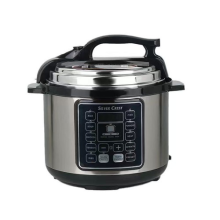 6L Electric Pressure Cooker 11-in-1 Multi Cooker 24H Preset UK 1050W