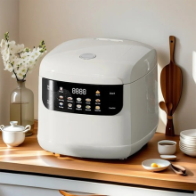 Electric Smart Soup Cooker with Steamer 10 Smart Buttons Multi-purpose Cooker