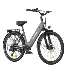 (Gray) Electric Bike 36V 13AH 250W Motor Recommended Top Speed 25KM/H 26inch 100KM Max Mileage 120KG Max Load Electric Bicycle