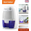 Automatic 500ml Dehumidifier - Efficient Damp & Mould Control for Indoor Spaces 1