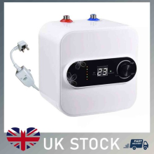 8L Large Electric Hot Water Storage Tank Water Heater Boiler Kitchen Under Sink