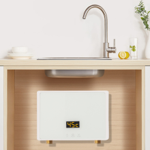 5500W Electric Instant Hot Water Heater Tankless Under Sink Bathroom Kitchen UK