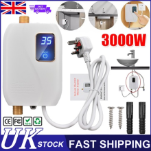 ~~Electric Tankless Instant 3KW Hot Water Heater Under Sink Tap Kitchen BathRoom