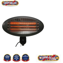 Compact 2kW Wall Mounted Infrared Heater - Enjoy Outdoor Gatherings Anywhere