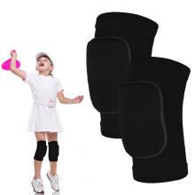 Knee Pads for Kids Suit for Age 7-12 Years, Wrestling Knee Pads Volleyball Knee Pads Thick Sponge Youth Girls Anit-Slip Sport Knee Support Brace for V