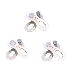 Bicycle Missing Link, 3 Pcs Bike Chain Link, Bike Chain Connectors, Bike Quick Release Chain, for 6-7-8, 9, 10 Speed Chain, Reusable