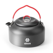 Alocs 1.4L Camping Kettle for Gas Stove & Outdoor Cooking