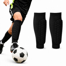 Football Shin Pads for Boys Girls, Compression Sleeves, Youth Shin Guards