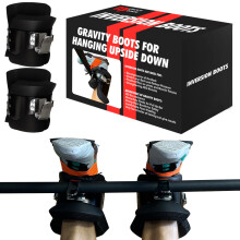 MuscleForge Gravity Boots with Safety Lock, Inversion Boots for Gravity Fitness Training (Pair), for Overhang on the Back and ABS Training, Comfortabl